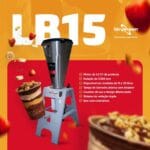 LB15 - LIQUIDIFICADOR COMERCIAL, BASCULANTE, COPO MONOBLOCO INOX - 1,5 HP-CV 127 V SKYMSEN