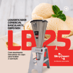 LB25 - LIQUIDIFICADOR COMERCIAL, BASCULANTE, COPO MONOBLOCO INOX - 1,5 HP-CV 127 V SKYMSEN