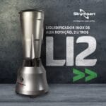 LI2 - LIQUIDIFICADOR INOX COPO INOX, ALTA ROTAÇÃO, 2,0 LITROS - 900 W 127 V SKYMSEN