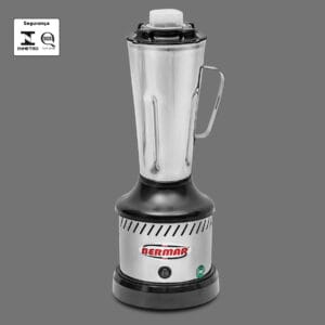 LIQUIDIFICADOR ALTA ROTAÇÃO 2 LITROS – PRETO – COPO INOX – BM 134 BERMAR