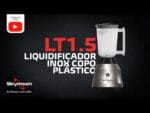 LT1.5 - LIQUIDIFICADOR INOX COPO PLÁSTICO, ALTA ROTAÇÃO, 1,5 LITROS - 900 W 220 V SKYMSEN