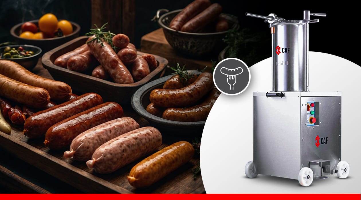 Tudo sobre ensacadeiras para a fabricação de embutidos 