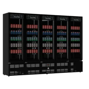 Mondrian Bebidas 5 Portas Preta Polofrio