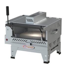 Pizza Grill Giratório c/ Motor Refratário Luxo - 480 X 425 Itajobi Fogões