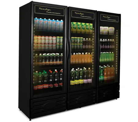 Expositor Refrigerado Vertical 3 Portas - ERV-1300/P - Conservex Expositor Refrigerado Vertical 3 Portas - ERV-1300/P - Conservex