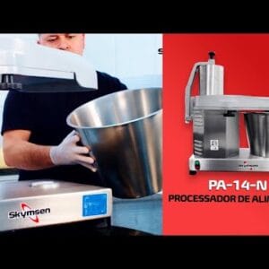 PA-14-N - PROCESSADOR DE ALIMENTOS, COM 6 DISCOS DIÂMETRO 429 mm - 1 HP-CV 127 V SKYMSEN