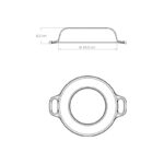 Paella com tampa de vidro Santana Santana