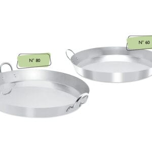 Paellera Lixada Alumínio ABC