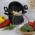 Panela Cozinhar Legumes a Vapor Antiaderente Cozi Vapore Eirilar Eirilar