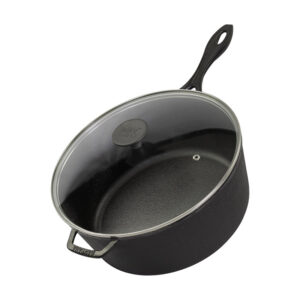 Panela de Ferro com Tampa de Vidro Santana