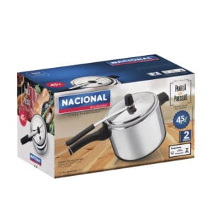 Panela de Pressão Alumínio Nacional