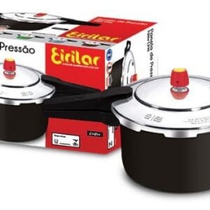 Panela de Pressão Fechamento Externo 5L Black Eirilar