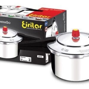 Panela de Pressão Fechamento Externo 5L Polida - Eirilar Eirilar