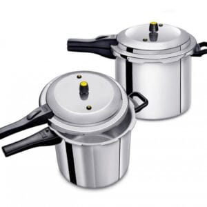 Panela de Pressão Fechamento Externo Cabo Baquelite Alumínio ABC