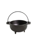 Panela Tripé com tampa de Ferro 500ml Santana