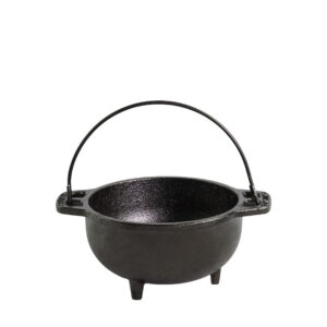 Panela Tripé com tampa de Ferro 500ml Santana