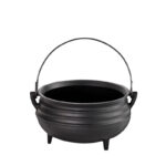 Panela Tripé com Tampa de Ferro Santana