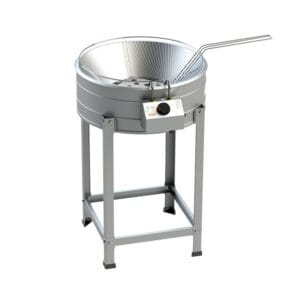 Fritador elétrico tacho c/ pés 550mm - Inox Itajobi Fogões