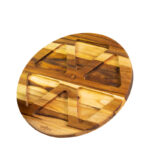 Petisqueira conjunto com suporte de madeira Santana