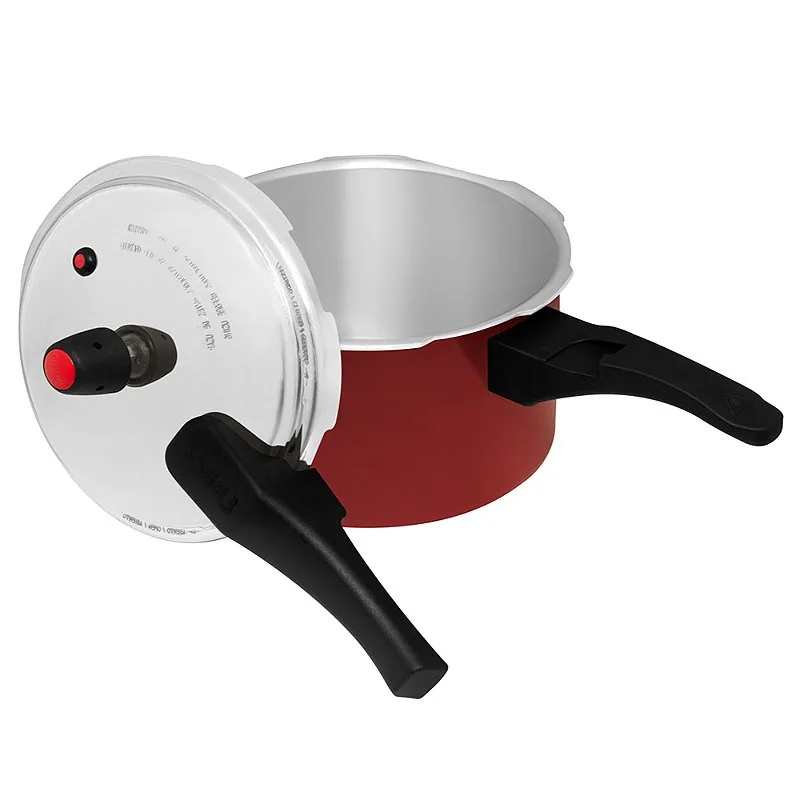 Panela de Pressão Fechamento Externo com Cabo 4,5 Litros Bordo/Polida - Eirilar Panela de Pressão Fechamento Externo com Cabo 4,5 Litros Bordo/Polida - Eirilar Eirilar