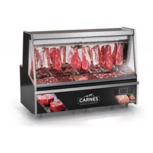 BALCÃO DE AÇOUGUE TURINO PREMIUM GELOPAR GATP-200AD/PR COM DEPÓSITO