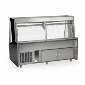 BALCÃO DE AÇOUGUE TURINO PREMIUM GELOPAR GATP-200AD/PR COM DEPÓSITO