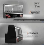 BALCÃO DE AÇOUGUE TURINO STANDARD GELOPAR GATS-200 D/PR COM DEPÓSITO
