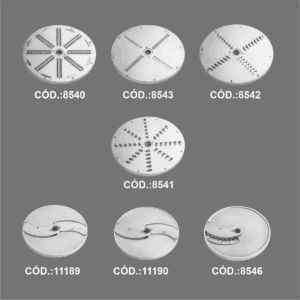 PROCESSADOR DE ALIMENTOS PAB COM 7 DISCOS – BM 125 NR – BIVOLT BERMAR