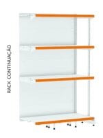 RACK GOLD PAREDE AMAPÁ