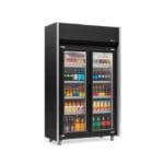 REFRIGERADOR VERTICAL AUTO SERVIÇO 2 PORTAS GELOPAR GEAS-2P