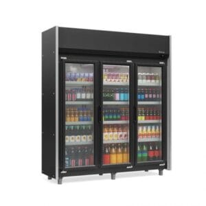 REFRIGERADOR VERTICAL AUTO SERVIÇO 3 PORTAS GELOPAR GEAS-3P