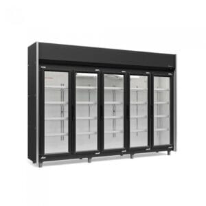 REFRIGERADOR VERTICAL AUTO SERVIÇO 5 PORTAS GELOPAR GEAS-5P
