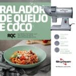 RQC - RALADOR DE QUEIJO E COCO, COM 3 DISCOS - 0,5 HP-CV 127 V SKYMSEN