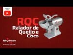 RQC - RALADOR DE QUEIJO E COCO, COM 3 DISCOS - 0,5 HP-CV 220 V SKYMSEN