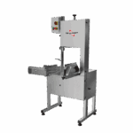 SFL-282HD - SERRA FITA PARA CARNE INOX, COM EMPURRADOR, MESA MÓVEL, REGULADOR DE CORTE, LÂMINA 2.820 mm, HEAVY DUTY - 2 HP-CV 220 V SKYMSEN