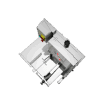 SFL-282HD - SERRA FITA PARA CARNE INOX, COM EMPURRADOR, MESA MÓVEL, REGULADOR DE CORTE, LÂMINA 2.820 mm, HEAVY DUTY - 2 HP-CV 380 V SKYMSEN