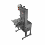 SFL-315HD - SERRA FITA PARA CARNE INOX, COM EMPURRADOR, MESA MÓVEL, REGULADOR DE CORTE, LÂMINA 3.150 mm, HEAVY DUTY - 3 HP-CV 220 V SKYMSEN