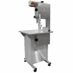 SL-218 - SERRA FITA PARA CARNE INOX, COM EMPURRADOR, REGULADOR DE CORTE, LÂMINA 2.180 mm - 1,5 HP-CV 127 V SKYMSEN