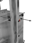 SL-282 - SERRA FITA PARA CARNE INOX, COM EMPURRADOR, MESA MÓVEL, REGULADOR DE CORTE, LÂMINA 2.820 mm - 2 HP-CV 127 V SKYMSEN