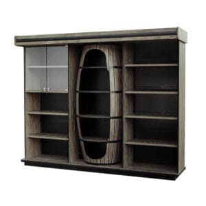 VINHOS E BEBIDAS TIPO ADEGA CRISTAL AÇO