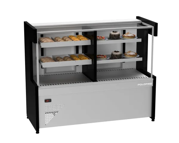 Vitrine Dualside New Premium 1,50 m Polofrio Vitrine Dualside New Premium 1,50 m Polofrio