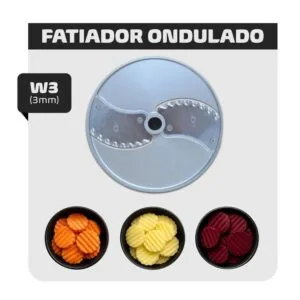W3 - *DISCO FATIADOR ONDULADO - 3 mm - SKYMSEN