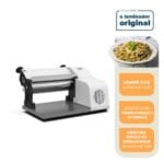 Laminador Elétrico Industrial de Massa 28 cm Branco 220V Anodilar