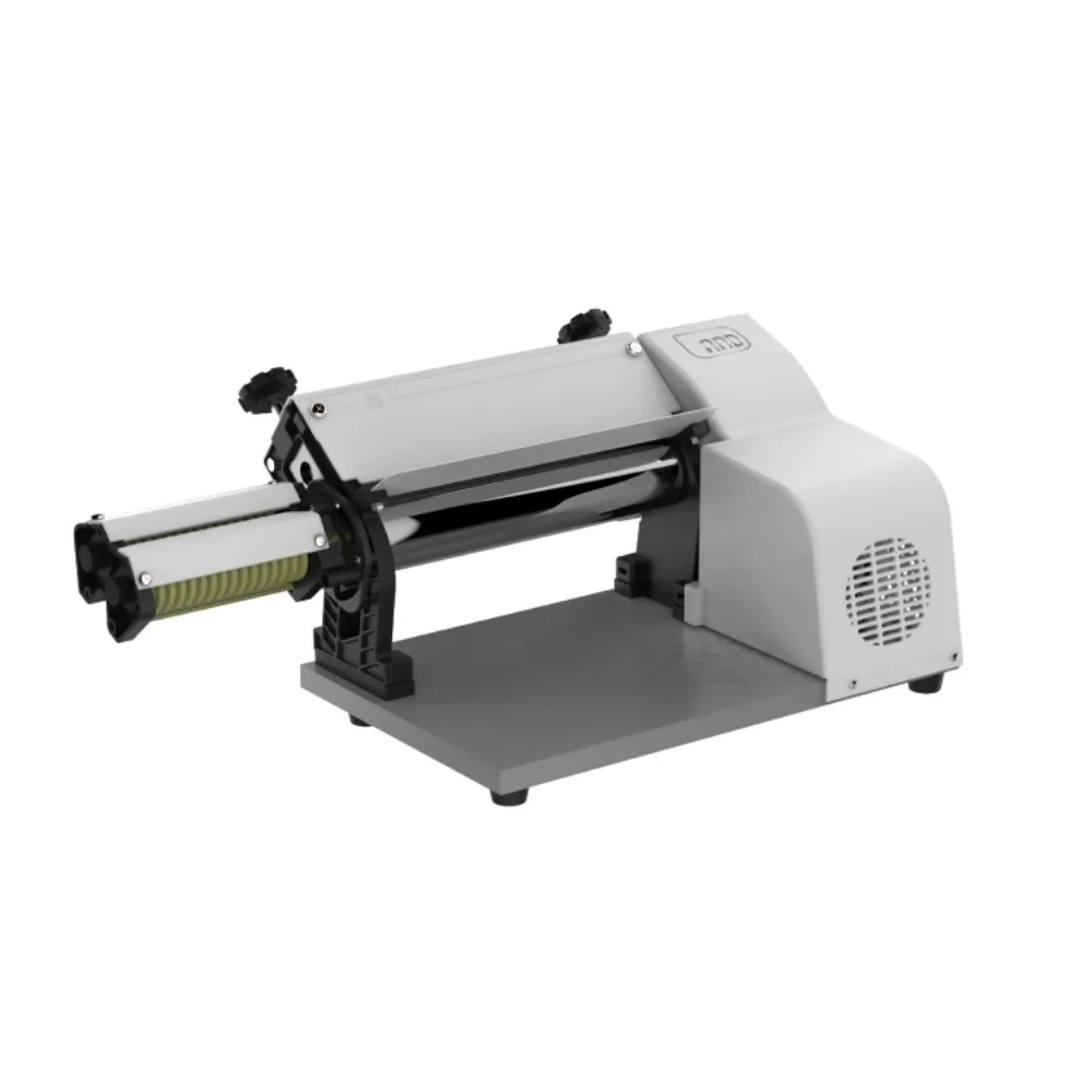 Laminador Elétrico Industrial de Massa 28 cm com Cortador Branco 220V Anodilar Laminador Elétrico Industrial de Massa 28 cm com Cortador Branco 220V Anodilar