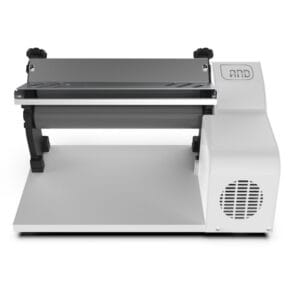 Laminador Elétrico Industrial de Massa 37 cm Branco 220V Anodilar