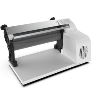 Laminador Elétrico Industrial de Massa 37 cm Branco 220V Anodilar