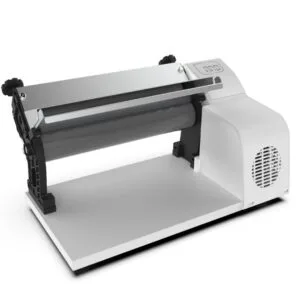 Laminador Elétrico Industrial de Massa 37 cm Branco 220V Anodilar