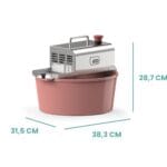 Panela Misturadeira de Brigadeiro 10L Rosa Bivolt Anodilar
