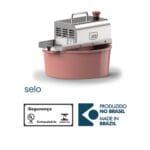 Panela Misturadeira de Brigadeiro 7L Rosa Bivolt Anodilar