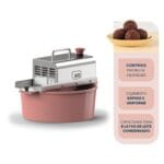 Panela Misturadeira de Brigadeiro 7L Rosa Bivolt Anodilar